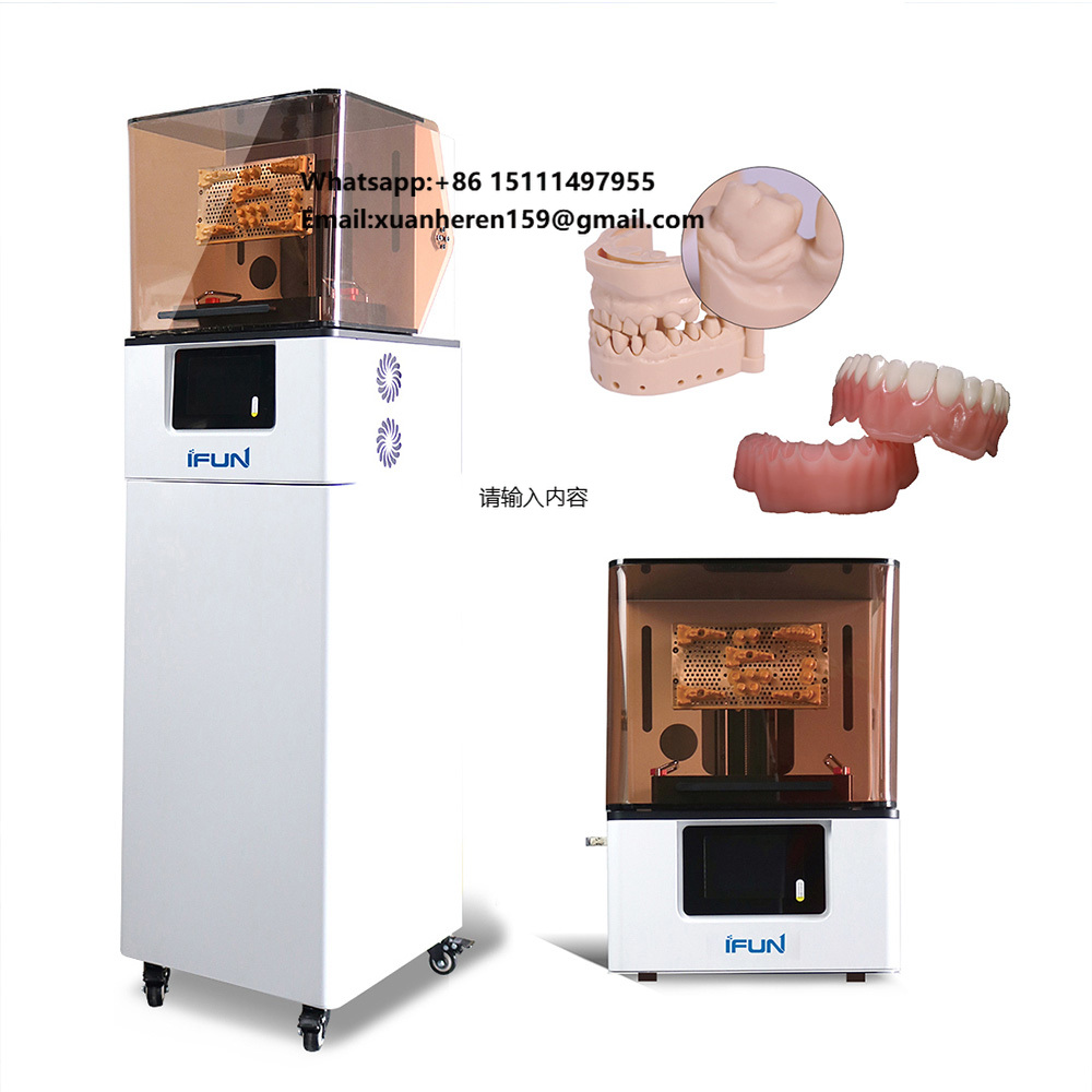 Commercial Resin Printing - Professional-grade Dental 3D Printer Used in