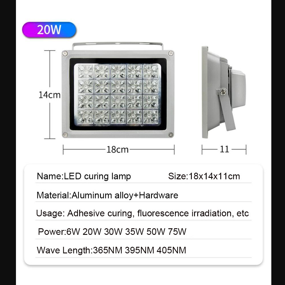LED UV Curing Lamp 3D Resin Dr - Commercial Resin Printing 评论和价格