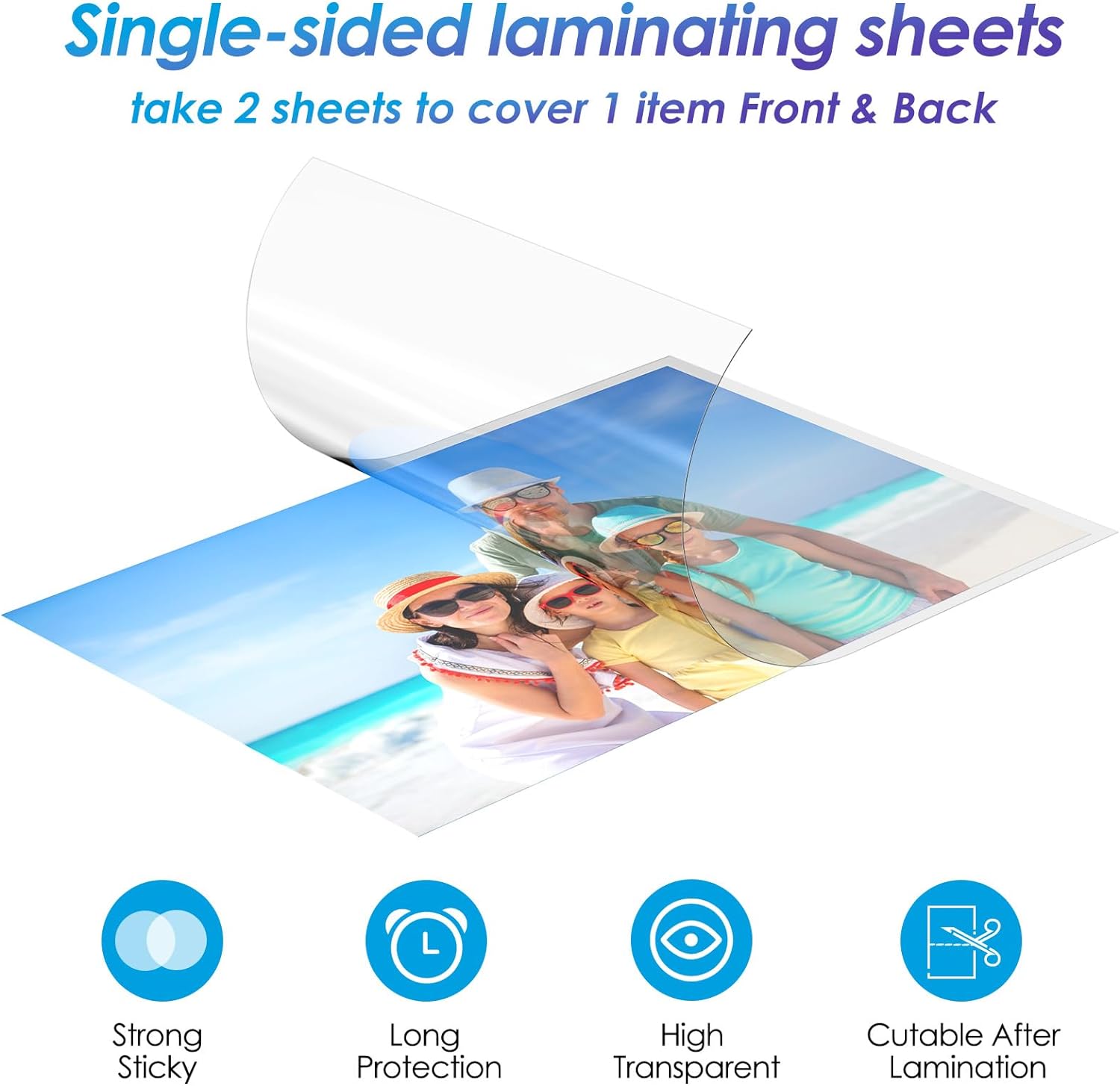 ESHANG 20Sheets Clear Cold Lam - Laminator Cold Roll 评论和价格