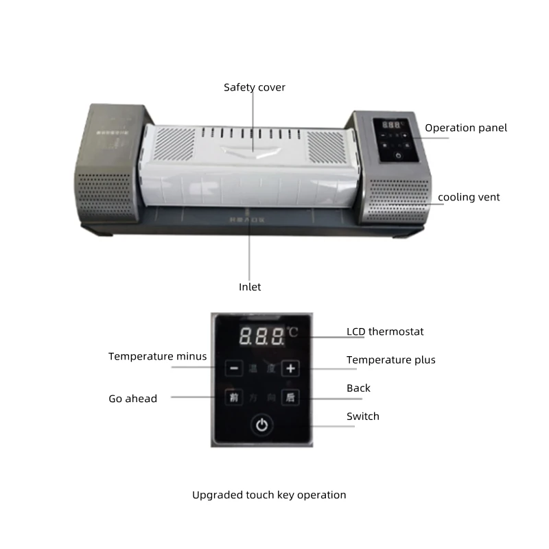 New DC-3302B A3 Cold Roll Lami - Laminator Cold Roll 评论和价格