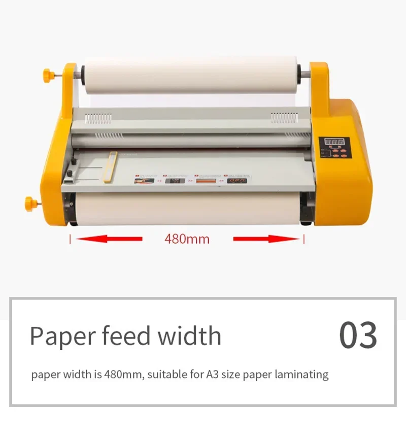 220v Electric 480mm Cold & Hot - Laminator Cold Roll 评论和价格