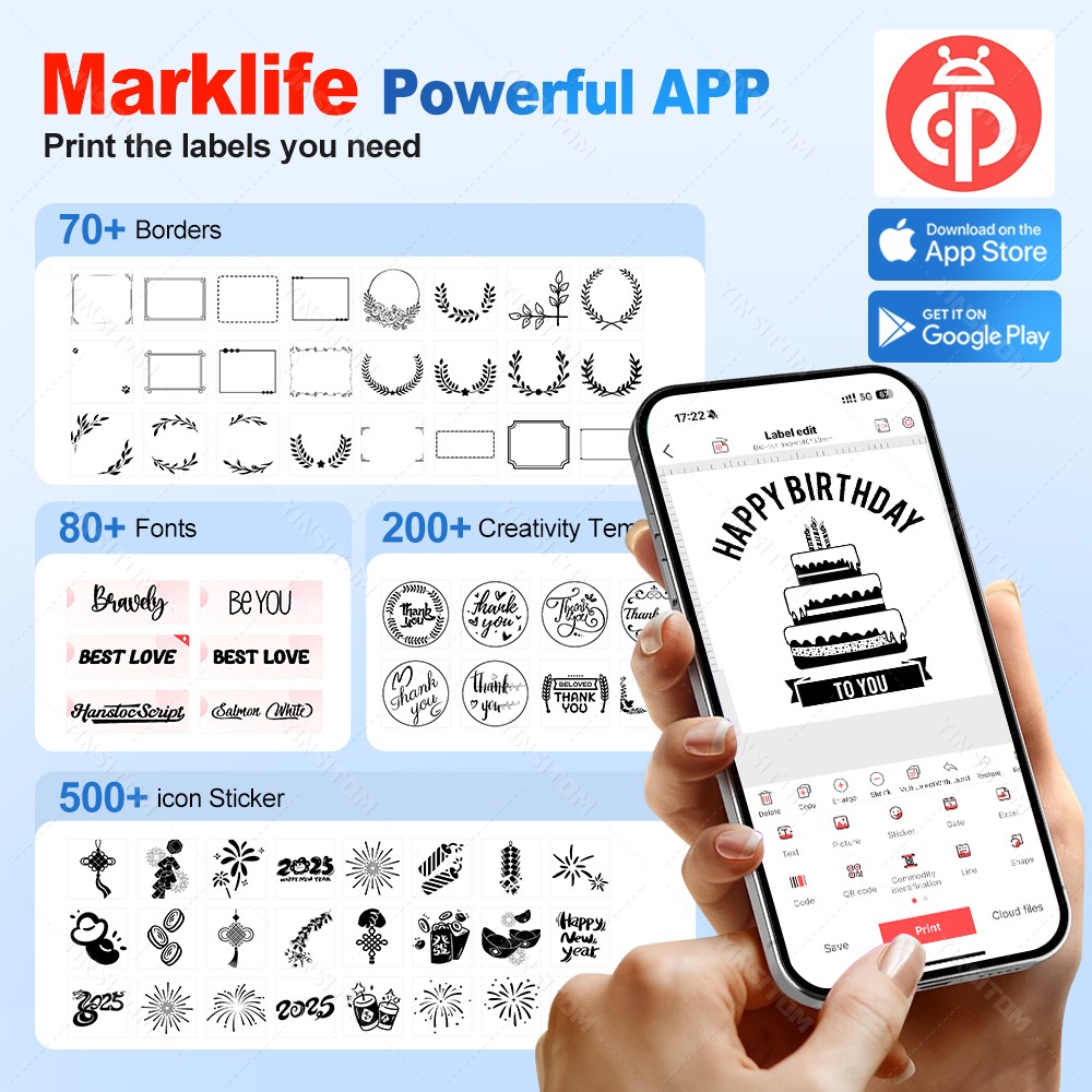 P50 Marklife 20-50mm Thermal L - Commercial Printing Machine Price 评论和价格